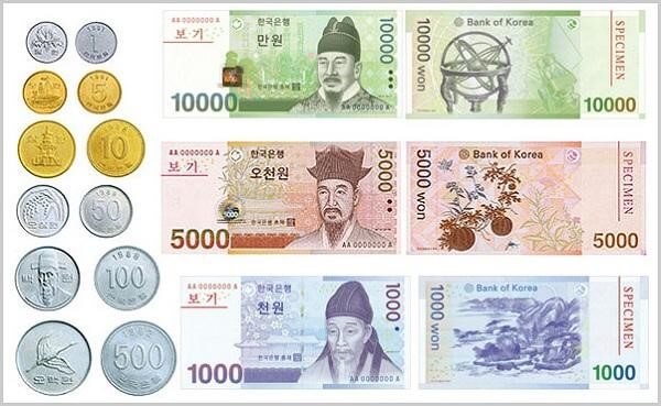 5000 won to vnd bằng bao nhiêu địa chỉ quy đổi tiền won uy tín