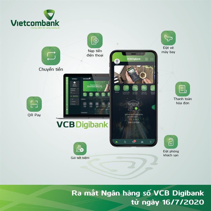 Chuyển khoản qua điện thoại bằng VCB Mobile Banking