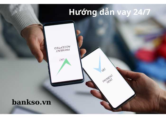 hướng dẫn vay tiền online chuyển khoản ngay