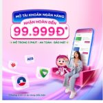 mở tài khoản ngân hàng nhận thưởng
